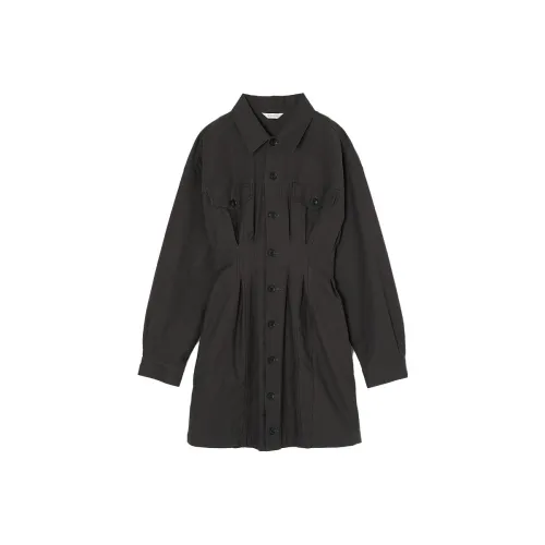 MOUSSY Женские Платья с Длинным Рукавом