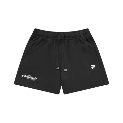 FILA FUSION Повседневные шорты Женские Глубокий черный