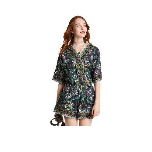 HAVVA Комбинезон Женский Многоцветный