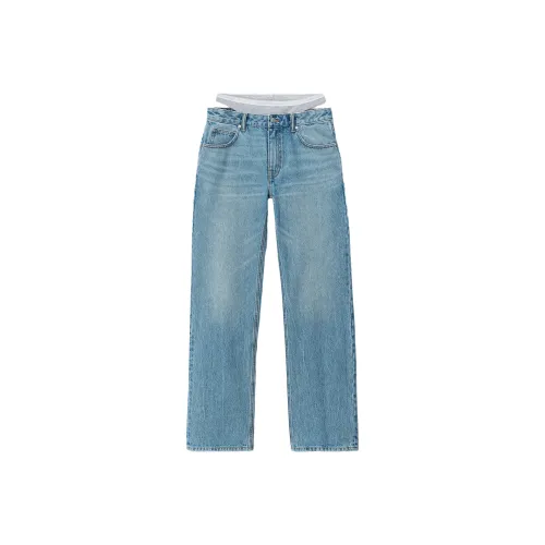 alexander wang Синие Женские Джинсы