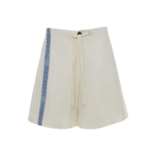 JW Anderson Белые Женские Повседневные Шорты