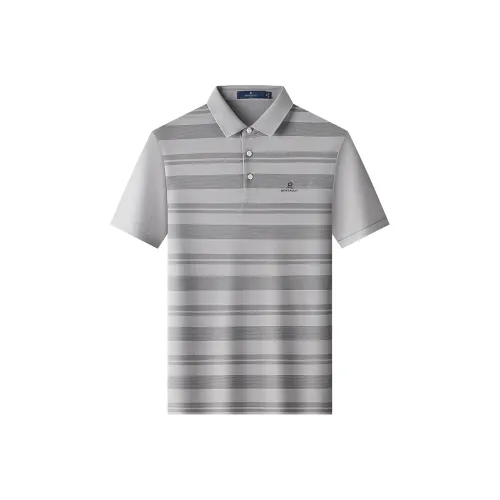 Montagut Светло-серый Унисекс Поло