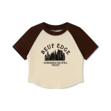 Тёмный цвет и абрикос