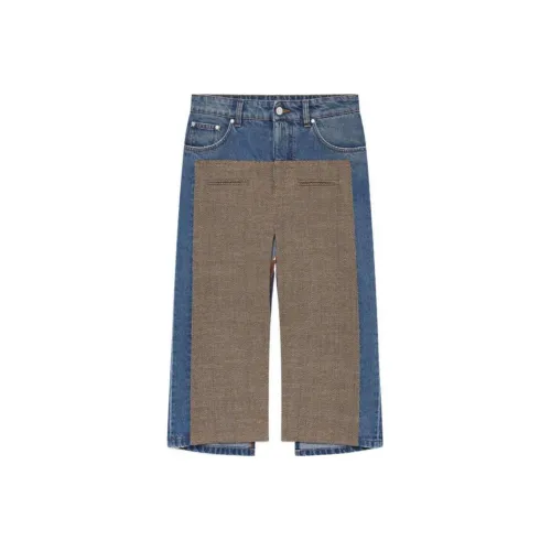 Stella McCartney Denim Длинная Юбка Женская Многоцветная