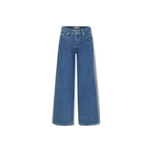 Levis Silver Label Series Женские Джинсы Синие