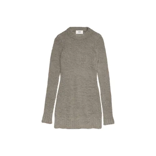 AMIPARIS Тауповые Женские Длинные Платья с Рукавами