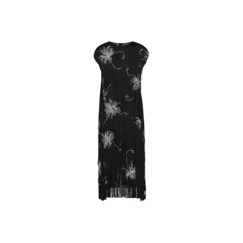 PRADA SS24 Sleeveless Dress Women's Black PRADA SS24 Без рукавов Платье Женское Черное