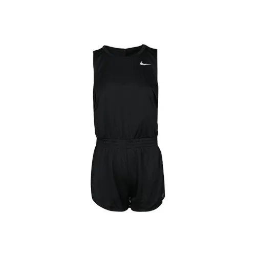 NIKE Черные Женские Повседневные Костюмы