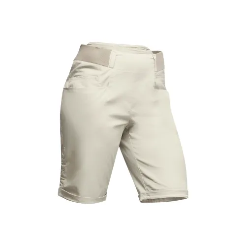 DECATHLON NH500 Повседневные шорты Женские Светло-белый Лаймово-серый