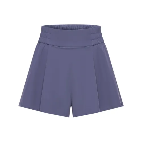 DESCENTE X MIKA NINAGAWA Db Темно-синий Женские Повседневные шорты