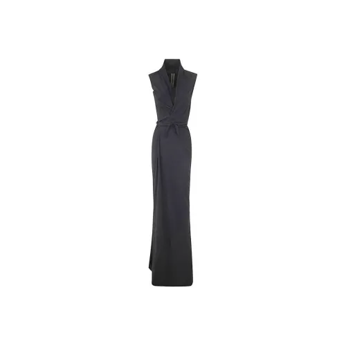 RICK OWENS Серые Женские Платья без рукавов