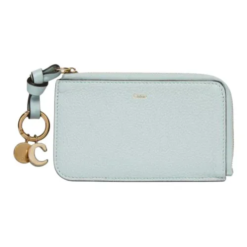 Chloe Телячья кожа Клатч Мини Женский Синий