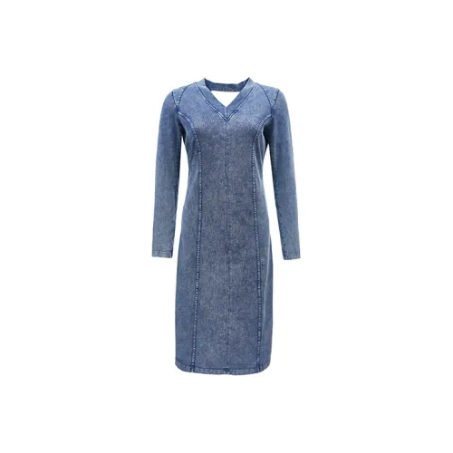 Only Женские Платья с Длинным Рукавом