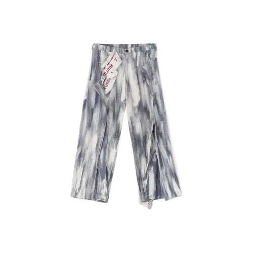 Yohji Yamamoto Серые Женские Джинсы