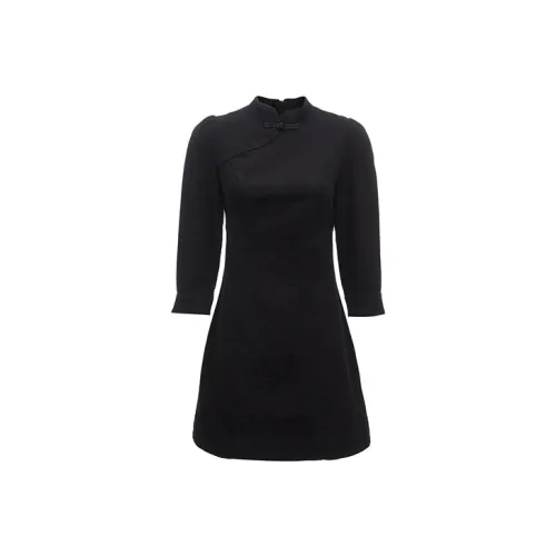 ONLY Длинное платье с длинными рукавами женское