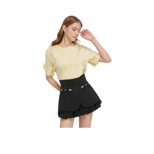 JORYAweekend Повседневные шорты Женские Черные