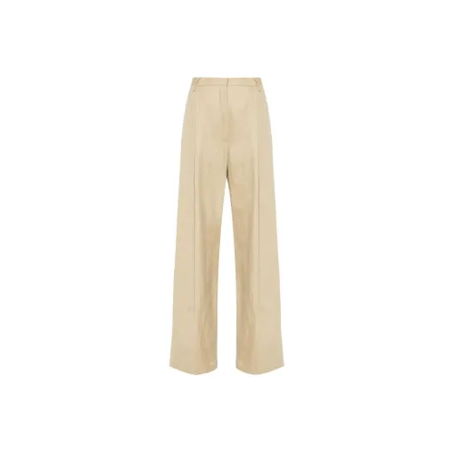 DRIES VAN NOTEN Бежевые Женские Костюмные Брюки