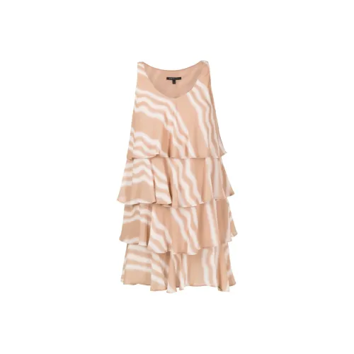 ARMANI EXCHANGE Светло-коричневые Женские Платья без рукавов