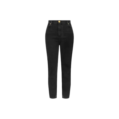 BALMAIN Женские джинсы черного цвета