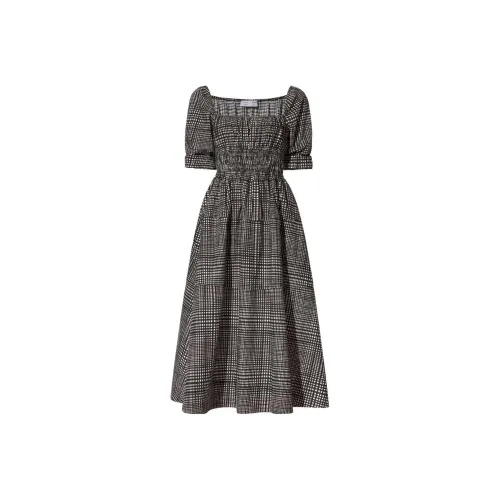 PROENZA SCHOULER Темно-серый Женские Короткие Платья с Рукавами