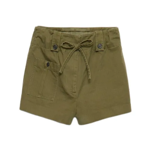 PRADA Повседневные шорты Женские Зеленые