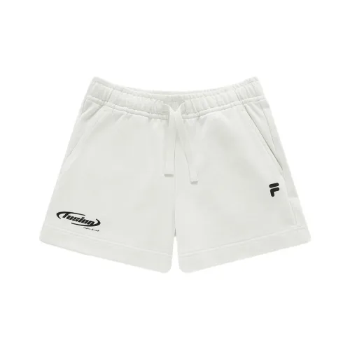 FILA FUSION Повседневные шорты Женские Белые