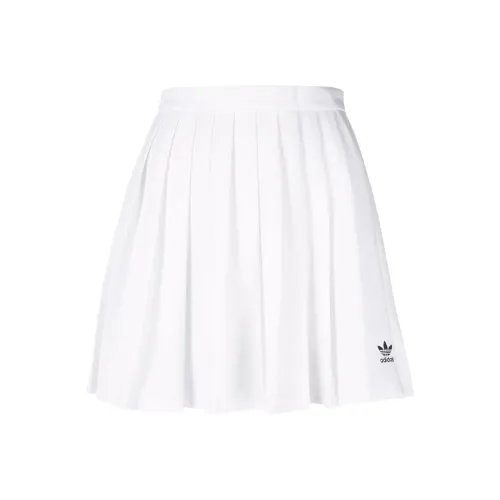 Adidas Originals Повседневные короткие юбки Женские Белые