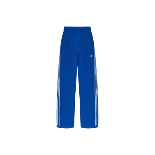 Adidas Originals Вязаные тренировочные штаны женские синие
