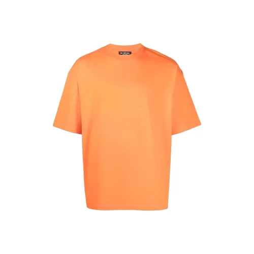 Balenciaga SS22 T-Shirt Loose Fit Unisex Orange Баленсиага SS22 T-Рубашка Свободного кроя Унисекс Оранжевая