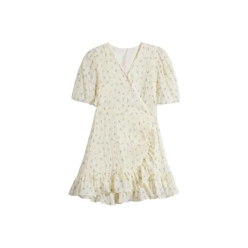 ONE PASS STUDIO Короткий рукав Платье Женское