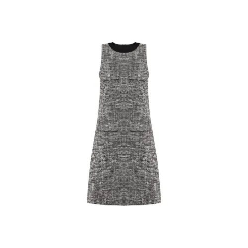 THE SEA LIFE Без рукавов Платье Женское Кокосовый Серый