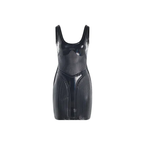 Mugler Черный Женские Слиплатья