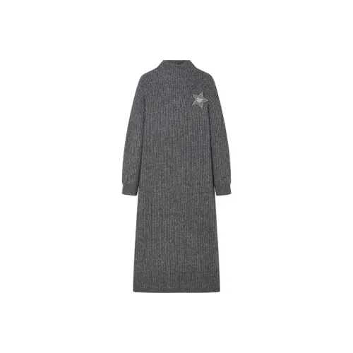 Teenie Weenie Длинное платье с длинными рукавами женское