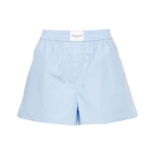 Alexander Wang Повседневные шорты Женские Blue