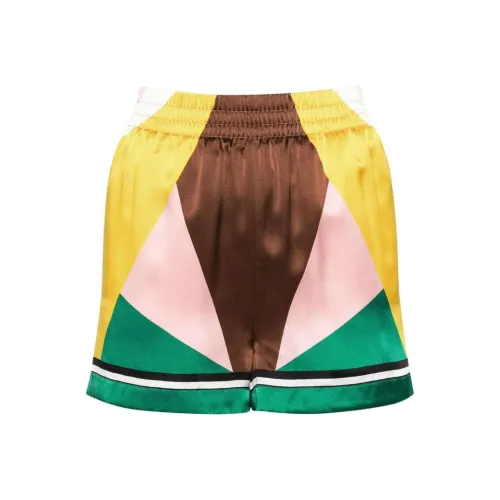 CASABLANCA Повседневные шорты Женские Желтые