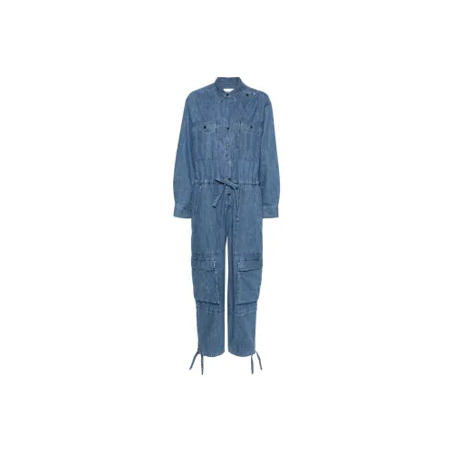 ISABEL MARANT ETOILE SS24 Комбинезон Женский Индиго
