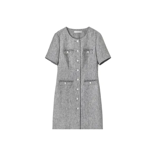 SENTUBILA Короткое платье с короткими рукавами женское