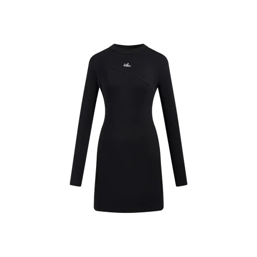 A21 Женские Длинные Платья с Рукавами