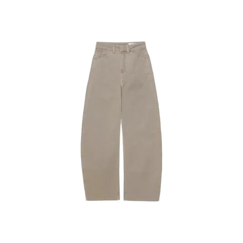 Lemaire SS25 Джинсы Женские Бежевый