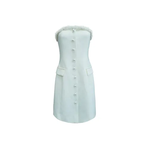 CHICCO MAO Без рукавов Платье Женское Белое