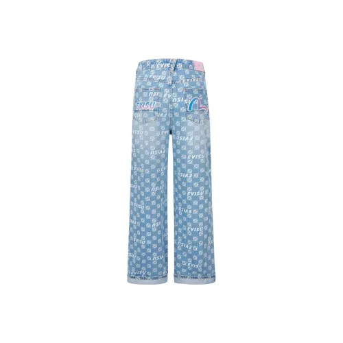 EVISU Джинсовый Синий Женские Джинсы