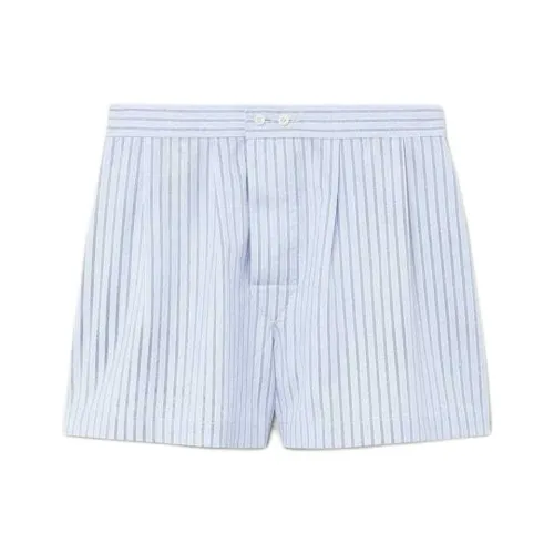 Loro Piana Синие Женские Повседневные Шорты