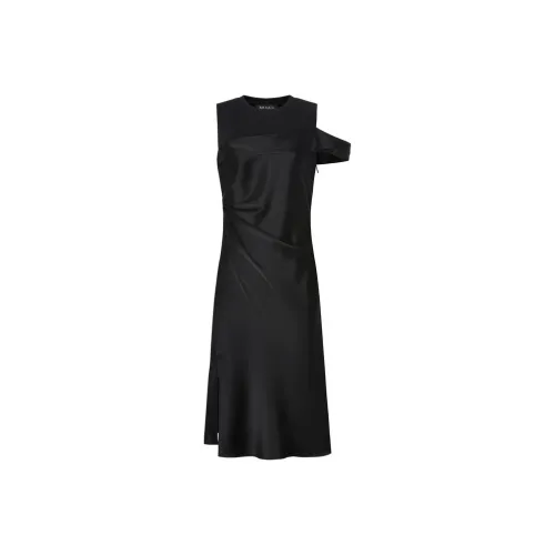 MO&CO Черные Женские Платья без рукавов