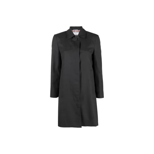 THOM BROWNE THOM BROWNE FW23 ранняя осенняя коллекция Черное Женское платье с длинным рукавом