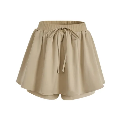 KUOSE Повседневные шорты женские хаки