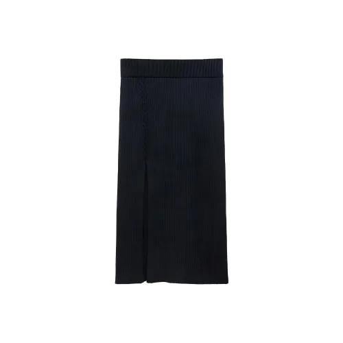 Filippa K Черные Женские Вязаные Длинные Юбки