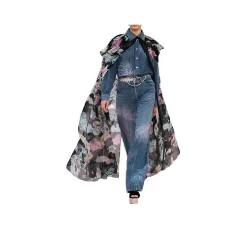 CHANEL 25S Весенне-летняя коллекция Джинсы Женские Синие