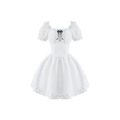 TASTILY Короткое платье с короткими рукавами женское