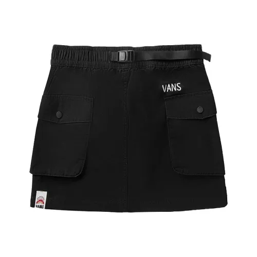 VANS Черные Женские Короткие Юбки Карго