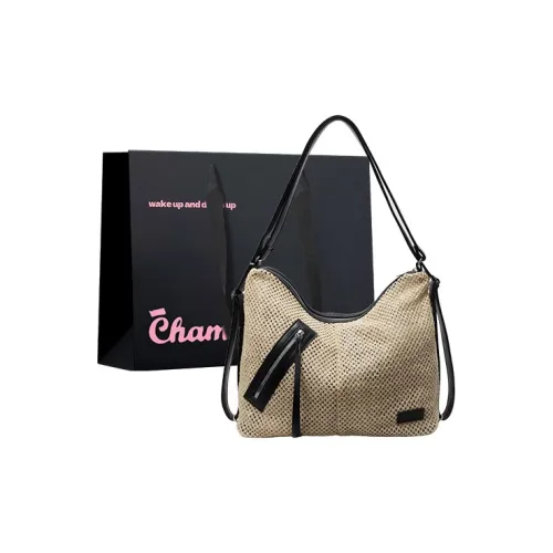 Iman's House Сумка через плечо из соломенной плетени женская многоцветная